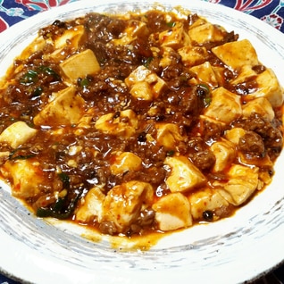 【中華】コク旨!濃い味‼ピリ辛好きの麻婆豆腐